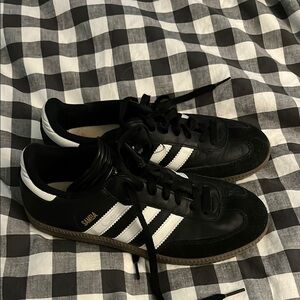 Adidas Black and White Sambas
